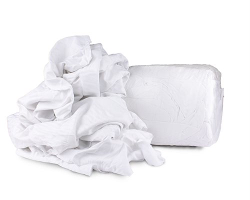 Kluter, hvitt sengetøy (10 kg., pris per kg)