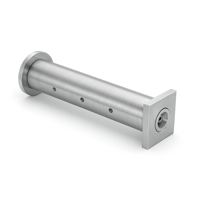 Bolt Ø40x180L m. smøring & låsehull