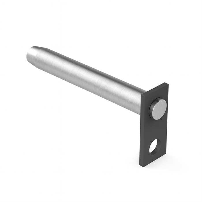 Bolt Ø35x266L u. smøring & u. låsehul