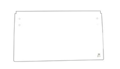 Nedre Frontrute til Gravemaskin